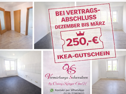 Wohnung zur Miete 310 € 2,5 Zimmer 62,2 m² 3. Geschoss Hilbersdorfer Straße 38 Hilbersdorf Chemnitz 09131