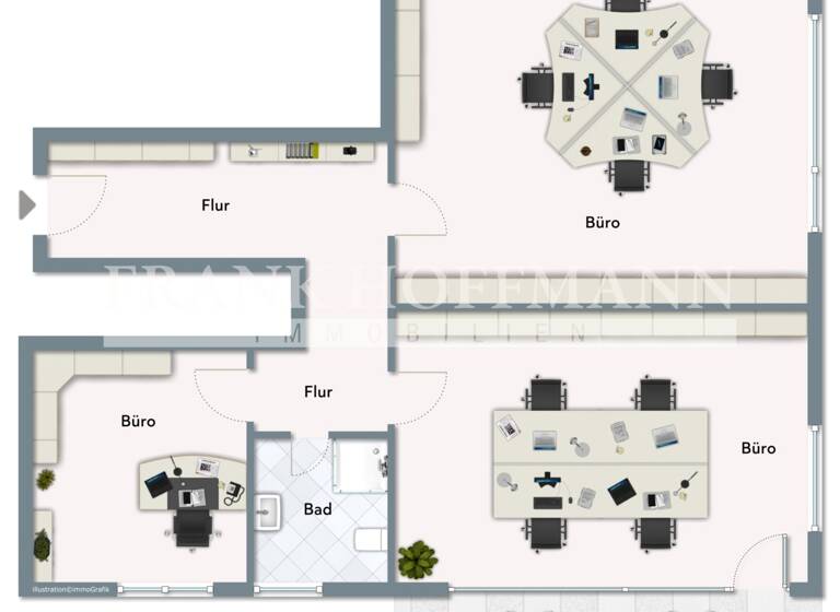 Bürofläche zur Miete 12,50 € 64 m² Bürofläche Bergstedt Hamburg 22395