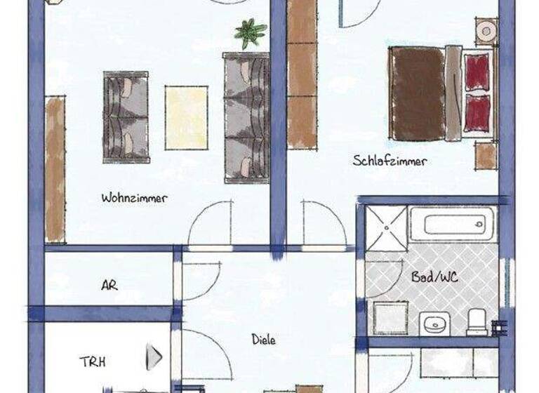 Wohnung zum Kauf 215.000 € 3 Zimmer 82,3 m² Herschfeld Bad Neustadt 97616