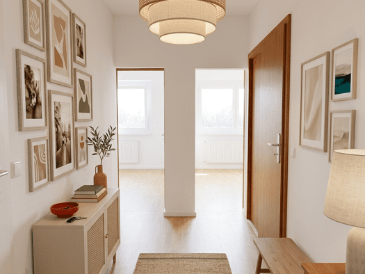 Wohnung zur Miete 339 € 3 Zimmer 56,4 m² 2. Geschoss Mittelweg 52 Roßlau Dessau-Roßlau 06862