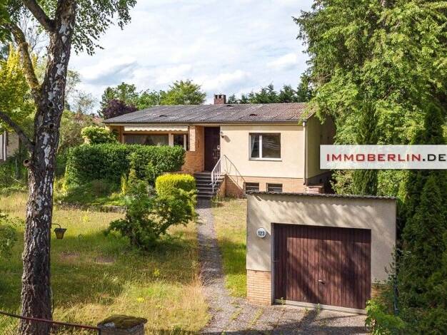 Bungalow zum Kauf 799.000 € 4 Zimmer 113 m² 980 m² Grundstück Hermsdorf Berlin 13467