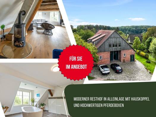 Bauernhaus zum Kauf 1.285.000 € 8 Zimmer 390 m² 8.811 m² Grundstück Raddingsdorf Rieps 19217