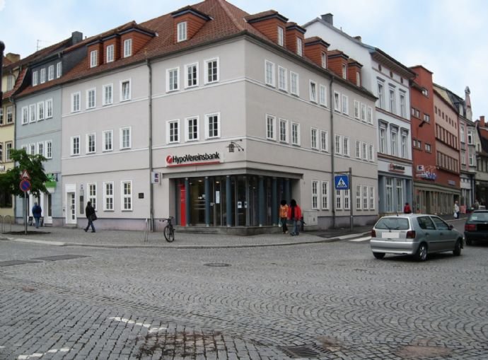 Wohnung zur Miete 438 € 2 Zimmer 75,6 m²<br/>Wohnfläche 3.<br/>Geschoss ab sofort<br/>Verfügbarkeit Markt 20-21 Eisenach Eisenach 99817