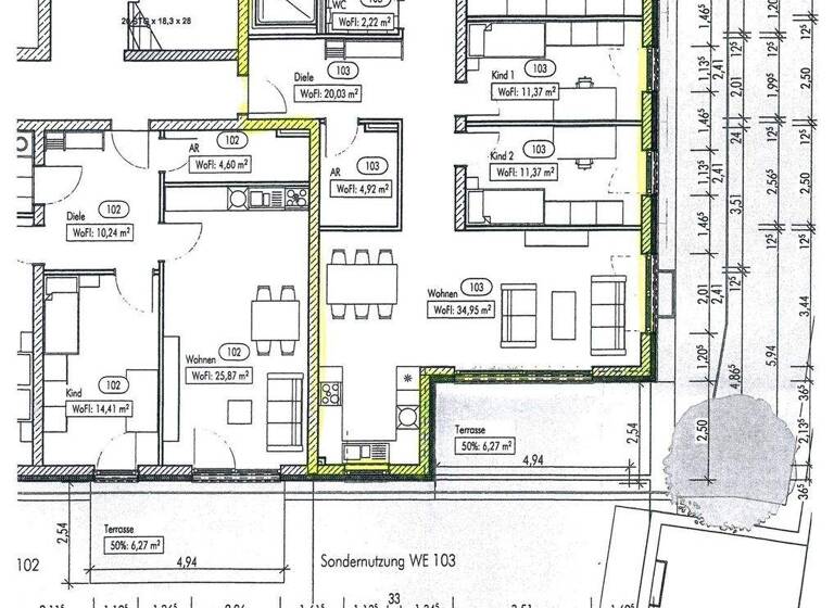 Wohnung zum Kauf - Erstbezug provisionsfrei 793.665 € 4 Zimmer 117,6 m² EG Füssen 87362