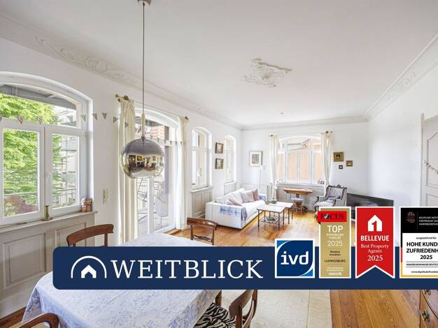 Wohnung zur Miete 1.795 € 4 Zimmer 161 m² frei ab sofort Süd Ludwigsburg 71638