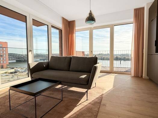 Wohnung zur Miete 1.666 € 2 Zimmer 46,5 m² 4. Geschoss frei ab 01.12.2026 Kirchenpauerstraße Kleiner Grasbrook Hamburg 20457