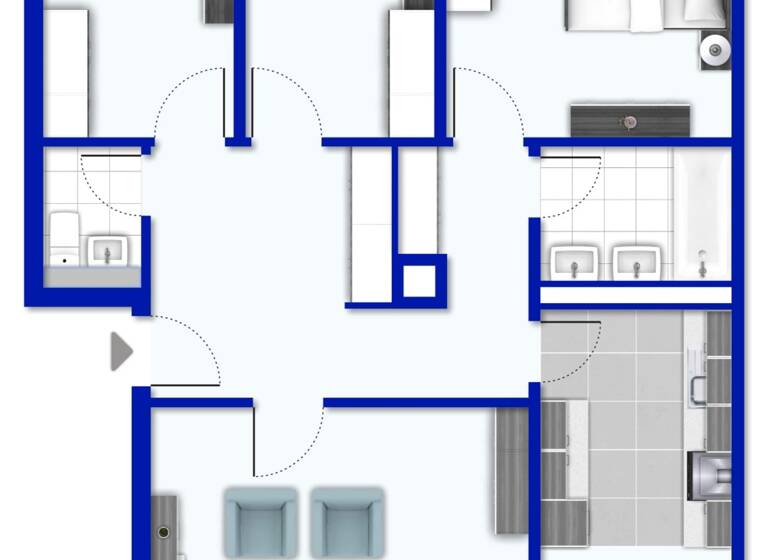 Wohnung zum Kauf 289.000 € 4,5 Zimmer 97,9 m²<br/>Wohnfläche Wyhlen Grenzach-Wyhlen 79639