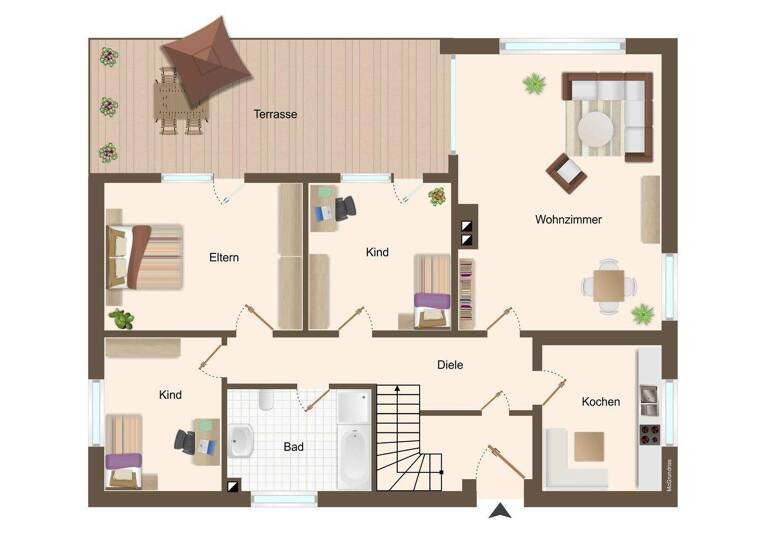 Mehrfamilienhaus zum Kauf 425.000 € 12 Zimmer 310 m² 1.116 m² Grundstück Fladderlohausen Holdorf 49451