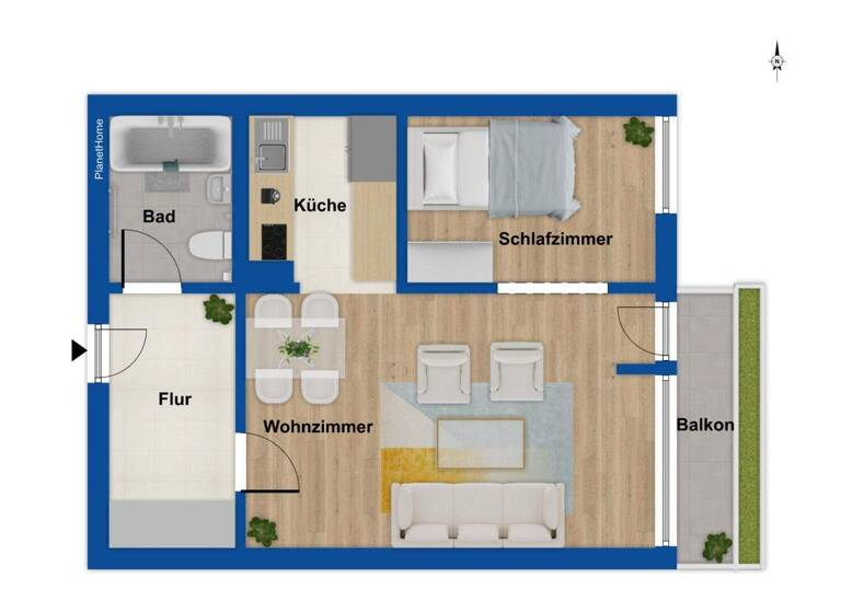 Studio zum Kauf 250.000 € 1,5 Zimmer 42,4 m² 7. Geschoss Ottobrunn 85521