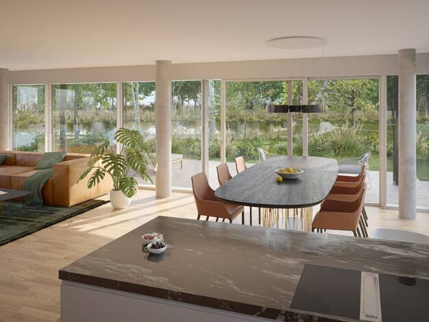 Terrassenwohnung zum Kauf - Neubau provisionsfrei 1.300.000 € 4 Zimmer 150 m² EG Conradtystraße 7 Kolbermoor 83059