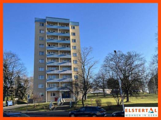 Wohnung zur Miete 389 € 2 Zimmer 50 m² 5. Geschoss Johannes-R.-Becher-Str. 8 Bieblach Gera 07546