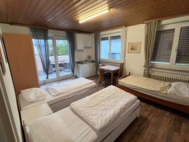 Wohnung zur Miete Wohnen auf Zeit 800 € 1 Zimmer 25 m² frei ab sofort Stammheimer Strasse 0 Kallenberg Korntal-Münchingen 70825
