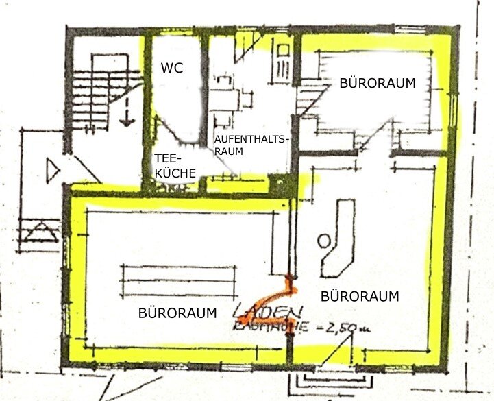 Büro-/Praxisfläche zur Miete 890 € 3 Zimmer 76 m²<br/>Bürofläche Neuhausen auf den Fildern 73765