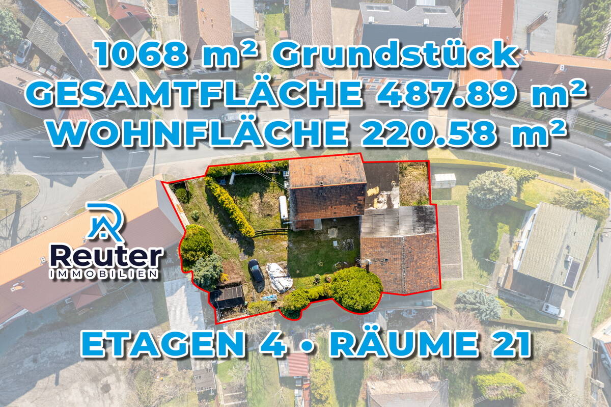 Immobilie in Schkölen - Einfamilienhaus mit Werkstatt, Garten & Ausbaureserve auf 1.068 m² Grundstück - Bild 1