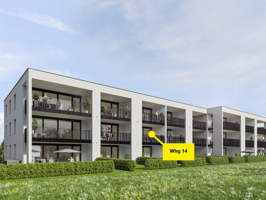 Terrassenwohnung zur Miete - Erstbezug 1.130 € 2 Zimmer 48 m² Neugrütt 4 Fußach 6972