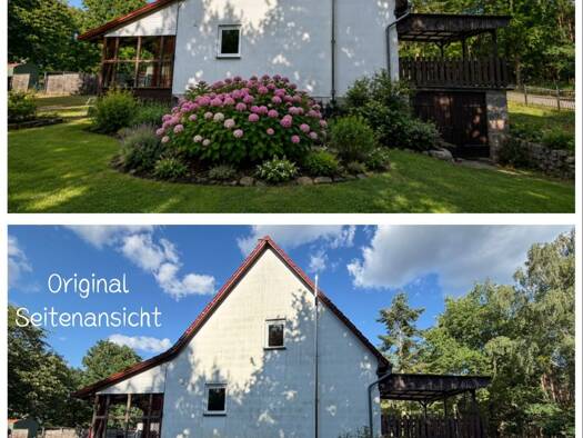 Doppelhaushälfte zum Kauf provisionsfrei 280.000 € 3 Zimmer 110 m² 1.201 m² Grundstück frei ab sofort Grieben Löwenberger Land 16775