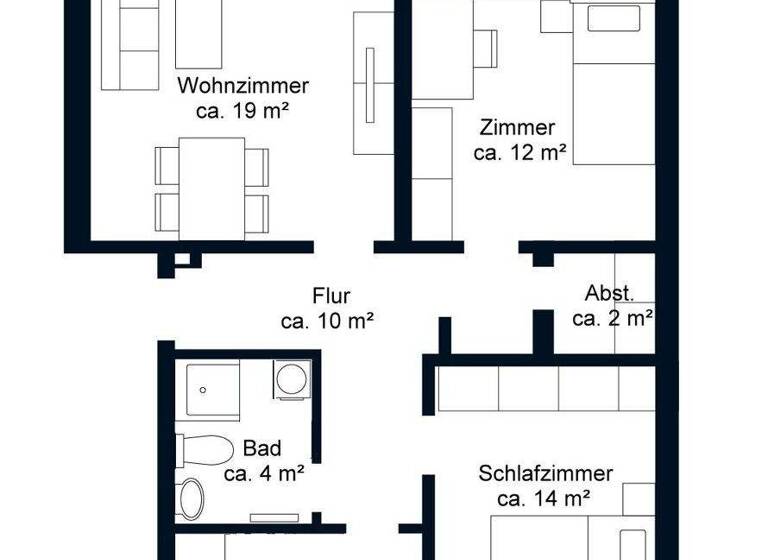 Wohnung zum Kauf 245.000 € 3 Zimmer 70,6 m² Elmshorn 25335