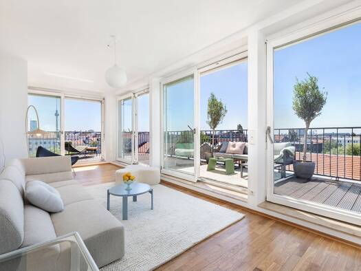 Penthouse zum Kauf 1.150.000 € 3 Zimmer 95,9 m² 6. Geschoss Arkonaplatz 10 Mitte Mitte 10435