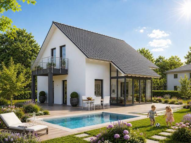 Einfamilienhaus zum Kauf - Erstbezug provisionsfrei 510.969 € 5 Zimmer 125 m² 440 m² Grundstück Lienzingen Mühlacker 75417