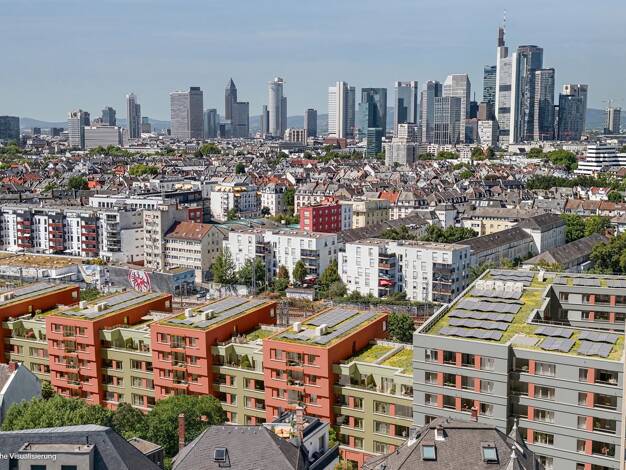 Wohnung zum Kauf - Neubau 375.000 € 1 Zimmer 44,6 m² 1. Geschoss Mörfelder Landstraße Sachsenhausen Frankfurt am Main 60598