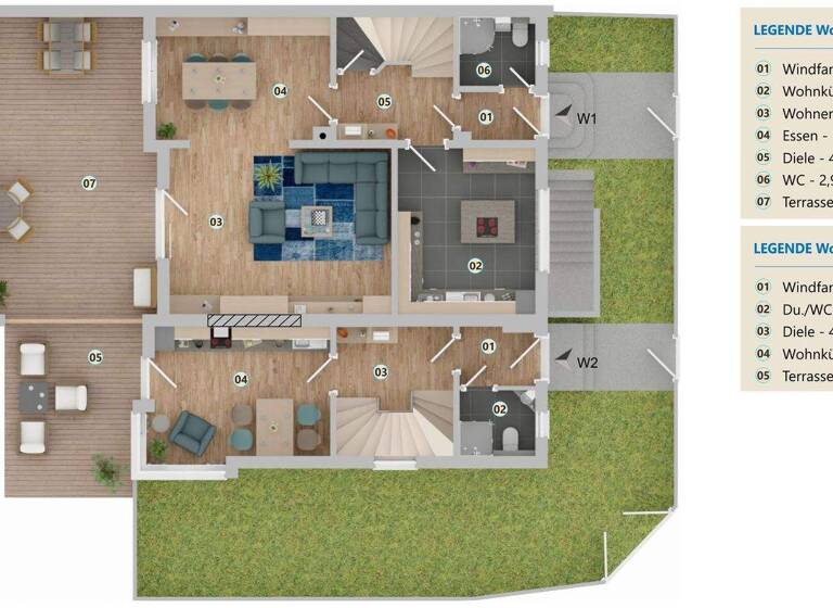 Reihenendhaus zum Kauf 940.000 € 8 Zimmer 200 m² 580 m² Grundstück Fürstenfeldbruck 82256