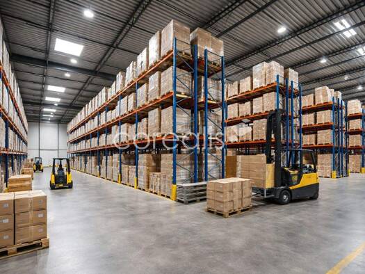 Lagerhalle zur Miete 4.530 m² Lagerfläche teilbar ab 1.200 m² Holten Oberhausen 46147