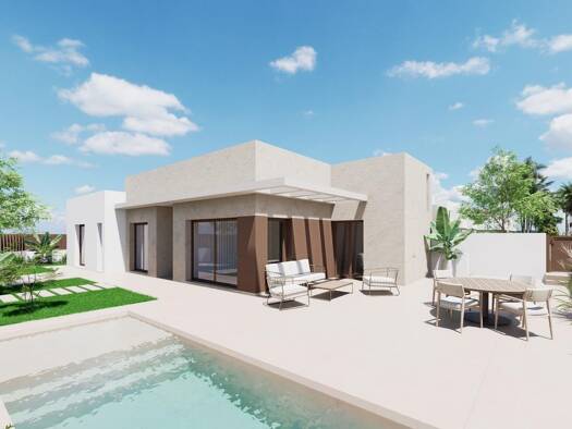 Villa zur Miete provisionsfrei 599.000 € 4 Zimmer 122 m² 355 m² Grundstück Calle Calle Los Benedictos 1 Los Alcázares 30710