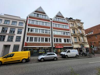 Wohnung zur Miete 1.300 € 4 Zimmer 175 m² 3. Geschoss Große Burgstraße 55-57 Innenstadt Lübeck / Innenstadt 23552