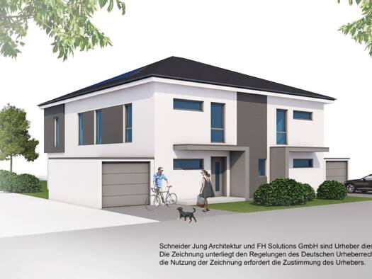 Doppelhaushälfte zum Kauf provisionsfrei 1.270.000 € 5 Zimmer 150 m² 452 m² Grundstück Wiesbaden 65189