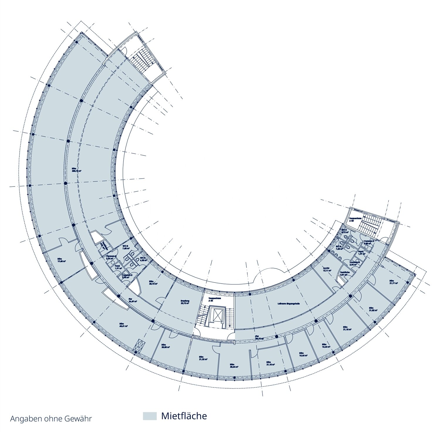 Bürofläche zur Miete provisionsfrei 11,50 € 792 m²<br/>Bürofläche Alemannenhof 2 Godshorn Langenhagen 30853