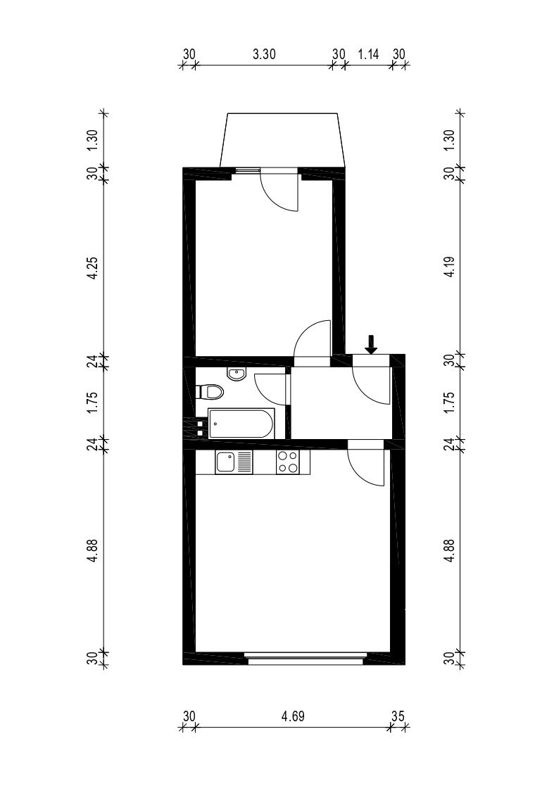 Wohnung zum Kauf 257.000 € 2 Zimmer 43 m²<br/>Wohnfläche Neustadt - Nord Köln 50672