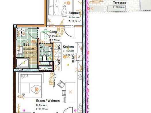 Wohnung zur Miete - Erstbezug 14,96 € 2 Zimmer 53,7 m² frei ab 01.12.2026 Linzerstraße 17a Ottensheim 4100
