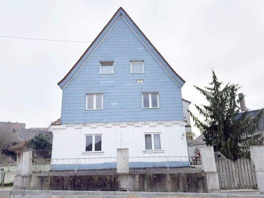 Mehrfamilienhaus zum Kauf 449.000 € 8 Zimmer 176 m² 707 m² Grundstück frei ab sofort Neue Bahnhofstraße 19 Ichenhausen 89335