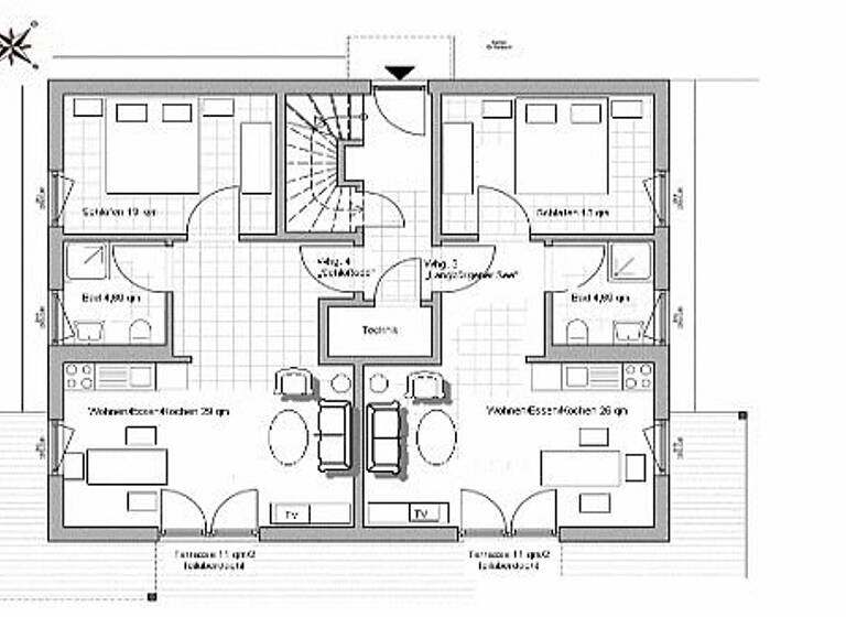 Wohnung zur Miete Wohnen auf Zeit 1.250 € 2 Zimmer 62 m²<br/>Wohnfläche 01.10.2025<br/>Verfügbarkeit Bad Endorf Bad Endorf 83093