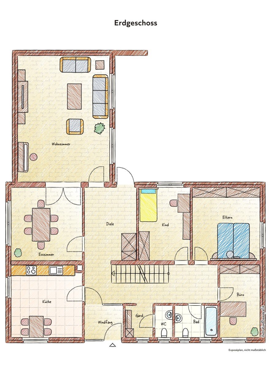 Einfamilienhaus zum Kauf 425.000 € 5 Zimmer 200 m²<br/>Wohnfläche 618 m²<br/>Grundstück Stadtkern Vechta 49377