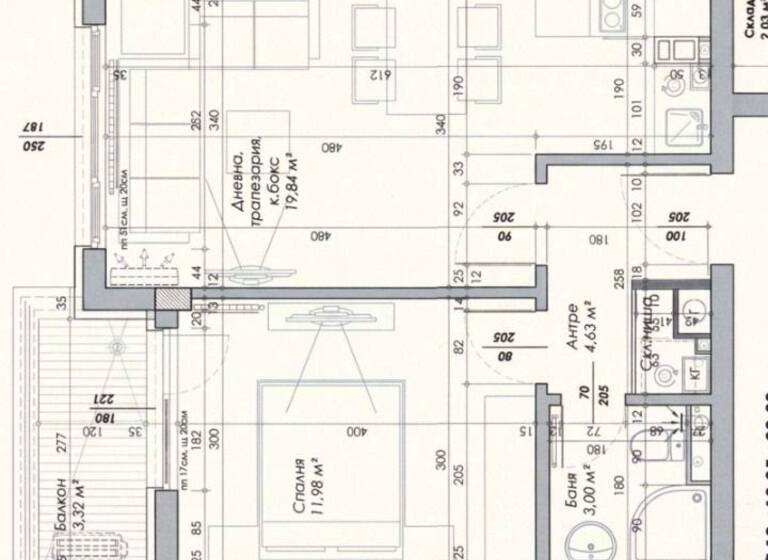 Studio zum Kauf 150.624 € 3 Zimmer 62,8 m² Sofia