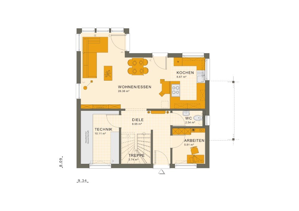 Haus zum Kauf provisionsfrei 361.000 € 4 Zimmer 125 m²<br/>Wohnfläche 490 m²<br/>Grundstück Ramsel Lingen 49811