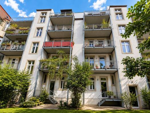Wohnung zum Kauf 286.000 € 4 Zimmer 90,5 m² 1. Geschoss Leipziger Vorstadt Ortsamtsbereich Neustadt 01097