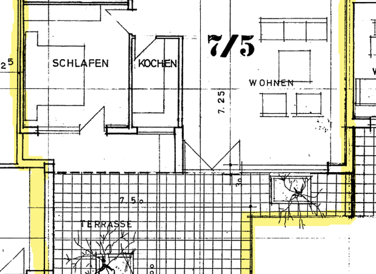 Penthouse zur Miete 1.049 € 2 Zimmer 86 m² 7. Geschoss frei ab sofort Egger Straße 2 a Deggendorf 94469