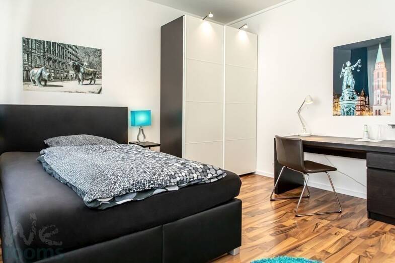 WG-Zimmer zur Miete Wohnen auf Zeit 450 € 18 m² 4. Geschoss frei ab sofort Elbestraße 00 4.OGli Bahnhofsviertel Frankfurt am Main 60329
