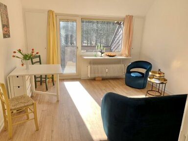 Wohnung zur Miete Wohnen auf Zeit 680 € 1 Zimmer 33 m² frei ab sofort Volksdorf Hamburg 22359