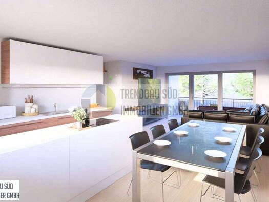 Wohnung zum Kauf - Neubau provisionsfrei 390.500 € 3,5 Zimmer 83,9 m² Dellmensinger Straße 9 Ersingen Erbach 89155