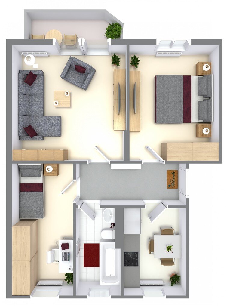 Wohnung zur Miete 318 € 3 Zimmer 60,4 m²<br/>Wohnfläche 3.<br/>Geschoss Zittauer Str. 90 Weinhübel Görlitz 02827