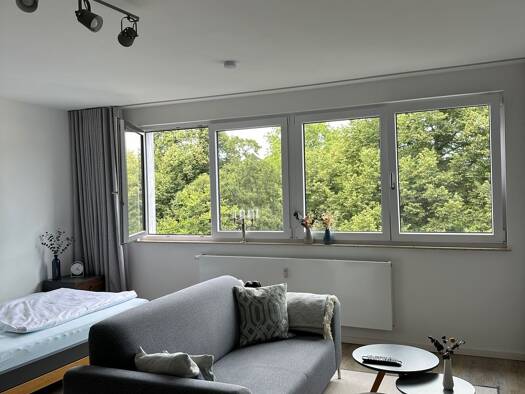 Wohnung zur Miete 1.200 € 1 Zimmer 40 m² Geschoss 5/6 frei ab sofort Flingern Nord Düsseldorf 40235