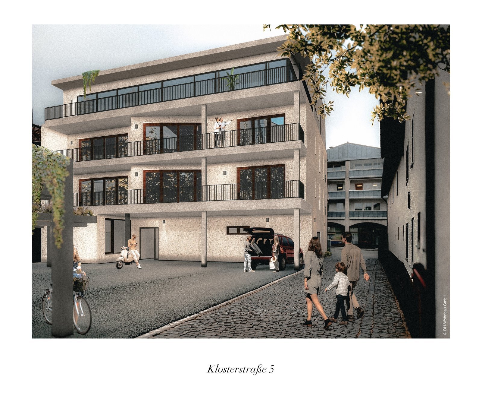 Wohnung zum Kauf provisionsfrei 199.368 € 2 Zimmer 51,1 m²<br/>Wohnfläche 2.<br/>Geschoss Pocking Pocking 94060