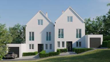 Doppelhaushälfte zum Kauf provisionsfrei 690.000 € 7 Zimmer 155,1 m² 490 m² Grundstück frei ab sofort Flachsleite 70 A Sennfeld 97526