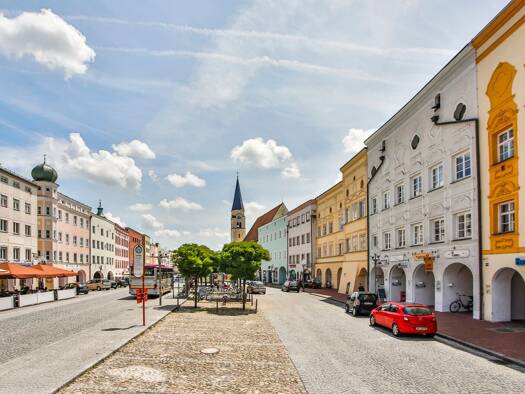 Wohnung zur Miete 600 € 2 Zimmer 40 m² Geschoss 1/3 frei ab sofort Mühldorf Mühldorf a.Inn 84453