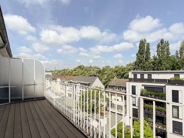 Wohnung zur Miete 1.380 € 2 Zimmer 82,2 m² 4. Geschoss Pempelfort Düsseldorf 40211