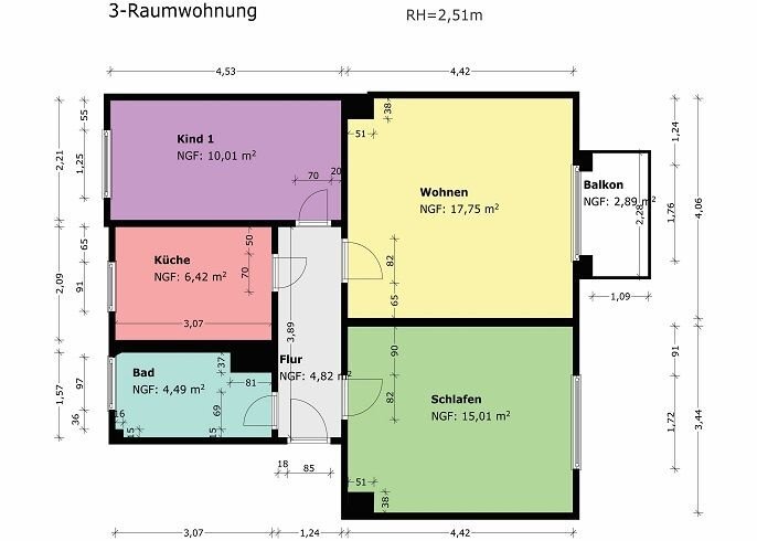 Wohnung zur Miete 443 € 3 Zimmer 61,4 m²<br/>Wohnfläche EG<br/>Geschoss 01.01.2025<br/>Verfügbarkeit Seehäuser Weg 86 Oschersleben Oschersleben 39387