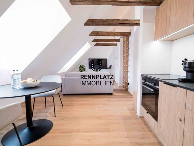 Wohnung zur Miete 1.290 € 2 Zimmer 37 m² 3. Geschoss Innenstadt Regensburg 93047